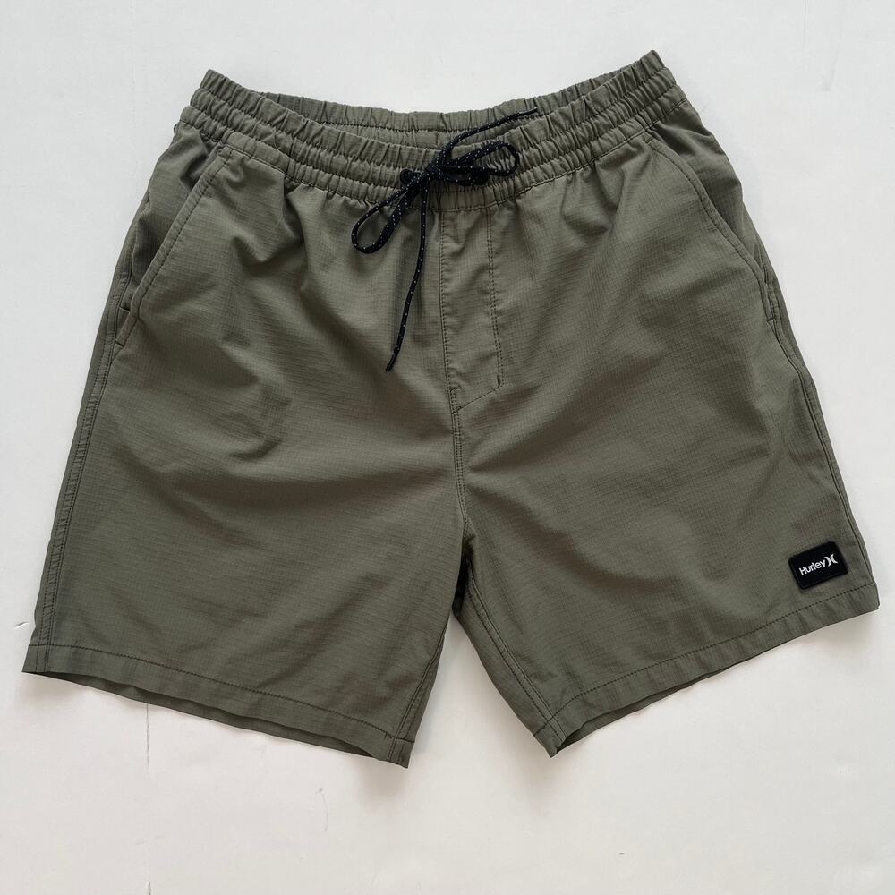 Hurley Phantom Men’s M Olive Green Shorts Quick Dry